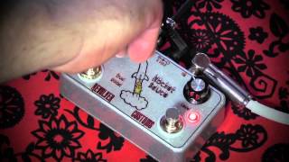 Revolver Customs ROCKET SAUCE dual preamp booster pedal demo [upl. by Pelag]