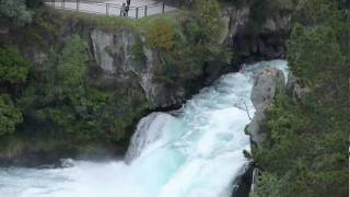 Taupo  Huka Falls amp Geothermal power stations [upl. by Suhcnip]