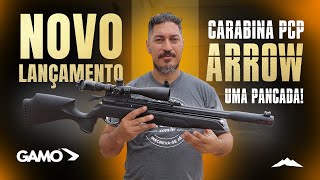 LANÇAMENTO CARABINA PCP ARROW DA GAMO UMA PANCADA😎  REVIEW E TESTES [upl. by Sam]