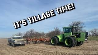 Making NoTillers Cry Spring Tillage w My Steiger Cougar [upl. by Eelnodnarb]