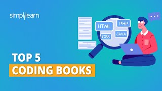 Top 5 Coding Books For 2023  Best Coding Books For Beginners  Learn Coding  Simplilearn [upl. by Aenad]