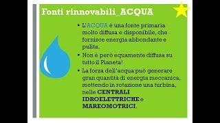 Energia dallacqua  Classi 3 [upl. by Ailegnave]