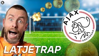 HEITINGA GAAT LATJETRAPPEN BIJ AJAX😱  Zappsport Latjetrap 13 [upl. by Olin]