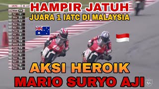 Full Race Mario Aji Juara di Malaysia  Aksi Heroik Mario Suryo Aji Hampir Jatuh [upl. by Johnathon]