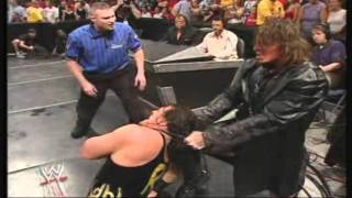 Sean OHaire vs Rhyno  Bar Room Brawl Invitation  SmackDown 7172003 [upl. by Llib]