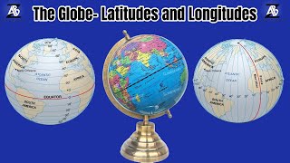 The Globe Latitudes and Longitudes  Explanation with Answers [upl. by Salvay]