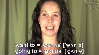 How to Pronounce Gonna and Wanna American English [upl. by Robina]