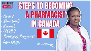 How To Become A Pharmacist In Canada As A Foreign Trained Pharmacist 6 Critical Steps pebc ipg [upl. by Soirtemed]