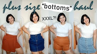 PLUS SIZE SHOPEE HAUL  TRYON  skorts dress jogger pants and tops [upl. by Notsecnirp]