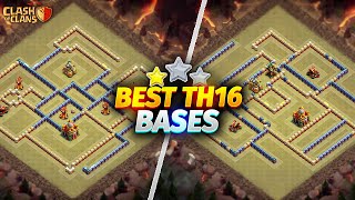 NEW TH16 Anti 23 ⭐Star CWLWarLegend Base Design with Link  Clash of Clans [upl. by Aneert]