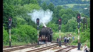 Part 1  Standard amp Narrow Gauge Steam at work on Bosnia and Herzegovina coal railways [upl. by Ayatan]