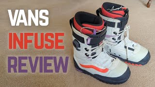 Vans Infuse Snowboard Boots Review [upl. by Ardnaek53]