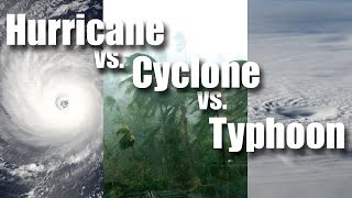 Hurricane vs Cyclone vs Typhoon [upl. by Drye528]