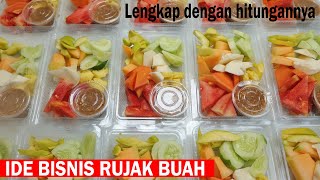 IDE BISNIS RUJAK BUAH  LENGKAP HITUNGANNYA [upl. by Yoo923]