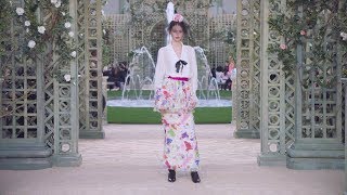 SpringSummer 2018 Haute Couture Collection – CHANEL Haute Couture [upl. by Nesline677]