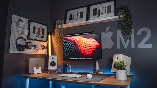 Turning My M2 MacBook Air Into The ULTIMATE Desktop Desk Setup [upl. by Dove]