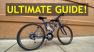 The ULTIMATE Motorized Bike Tips and Tricks Installation Guide [upl. by Marjory]