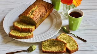 Recette Cake marbré thé matcha et vanille [upl. by Ojoj473]