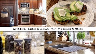 GET IT ALL DONE  SUNDAY RESET  COOKING  MORE [upl. by Chaing581]