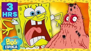 ¡Todos los episodios de la temporada 11 en 3 horas y media  Bob Esponja en Español [upl. by Arlene]