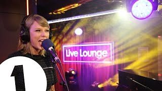 Taylor Swift covers Vance Joys Riptide in the Live Lounge [upl. by Edeline]