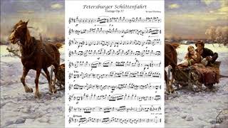 Petersburger Schlittenfahrt Galopp Op 57  Richard Eilenberg  Sheet Music [upl. by Prem]