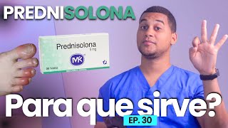 PREDNISOLONA PARA QUE SIRVE  3 COSAS [upl. by Erina498]