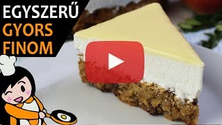 Tojáslikőr torta  Recept Videók [upl. by Amlev481]