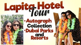 Lapita Hotel Tour Dubai Parks and Resorts Autograph Collection [upl. by Yekram]