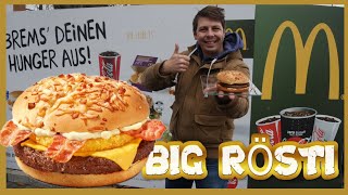 Big Rösti ist wieder DA  McDonalds  Kartoffel Burger Foodreview [upl. by Sidonia]