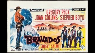 THE BRAVADOS 1958 Theatrical Trailer  Gregory Peck Joan Collins Stephen Boyd [upl. by Rowley193]