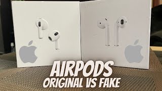 AirPods Originales Vs Clon  Diferencias [upl. by Lilithe]