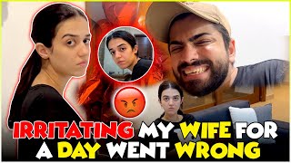 Irritating My Wife For A Day Went Wrong  Laraib Khalid  Zarnab Fatima  Zaraib [upl. by Prendergast724]