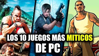 LOS 15 MEJORES JUEGOS MITICOS para PC de Bajos Recursos [upl. by Airasor]