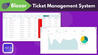 Build a Ticket Management System in ASPNET Core Blazor Server  Part 2 [upl. by Jsandye]