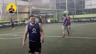 Keras ni boy gak ada obatnya ni main futsal di jam 11 malam guys [upl. by Shirl]