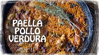 PAELLA de POLLO Y VERDURA [upl. by Barbee973]