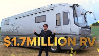 This 17M RV is the ultimate in luxury road tripping  Techadence 4 [upl. by Anilocin]