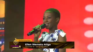 Nsoromma Season 6 Ellen Atiga knocks viewers off their feet with Diana Hamilton’s ‘Awurade Ye’ [upl. by Iene]