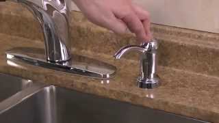 Installing a 1Handle PullOut Kitchen Faucet with Integrated Supply Lines  Selia Collection [upl. by Tutankhamen438]