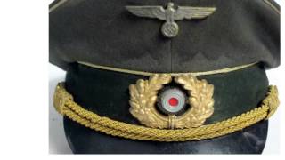 WW2 Friedrich Wilhelm Ernst Paulus Heer Army Peaked Cap [upl. by Aram278]