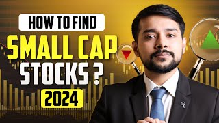 How to Select Small Cap Stocks 2024🚀  Best Stocks to Buy Now🔥  Harsh Goela [upl. by Tniassuot]