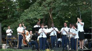 257th ARMY BAND quotThe Clarinet Polkaquot  Catonsville Md July 16 2011 [upl. by Lebazej]