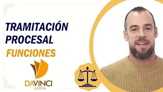 🎓Tramitación Procesal ¿qué hacen Curso Semipresencial de Justicia 🎓 [upl. by Eelrac]