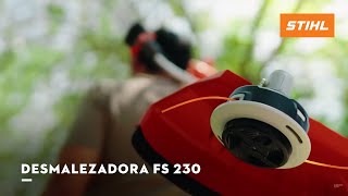 Desmalezadora FS230  STIHL MÉXICO [upl. by Hirz583]