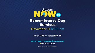 Weyburn Remembrance Day Services  November 11 2023  AccessNow TV [upl. by Aneled292]