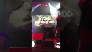 Carbonated water ski mask the slump god live in Clevelandfirst live performance [upl. by Ahso]