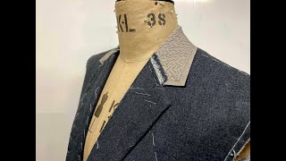 Bespoke Tailoring 21 The Under Collar [upl. by Hgielrebmik356]