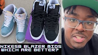 NikeSB Blazer Mid vs Blazer Mid Surplus WHICH IS BETTER [upl. by Monika445]