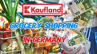 🇩🇪150 €Grocery shopping at Kaufland Nord with prices Weekly Food Budgets for a family Germany [upl. by Ezeerb]